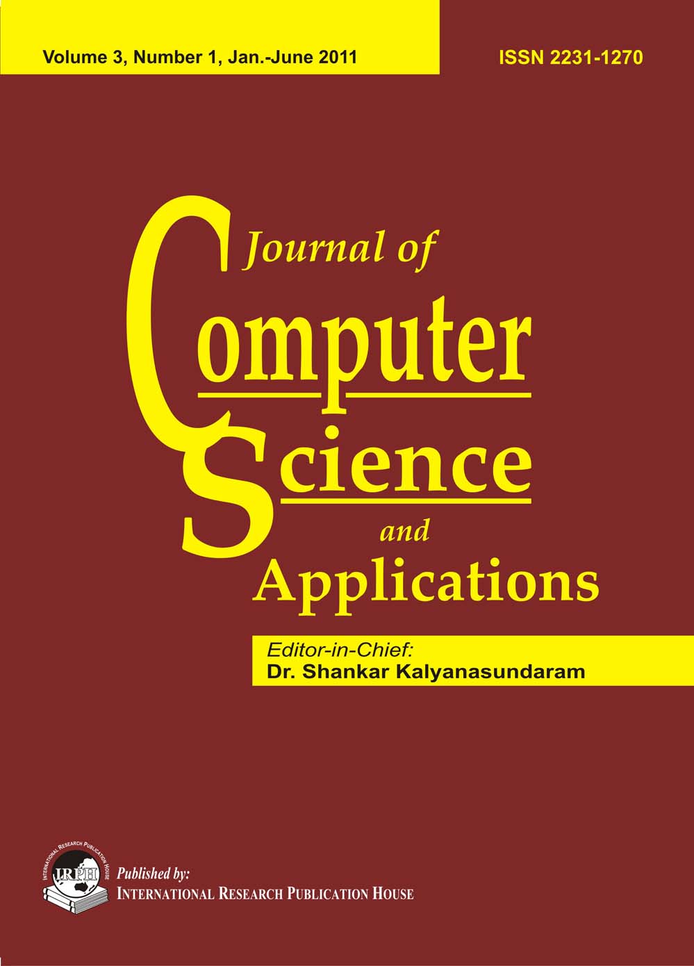 JCSA, Journal of Computer Science and Applications